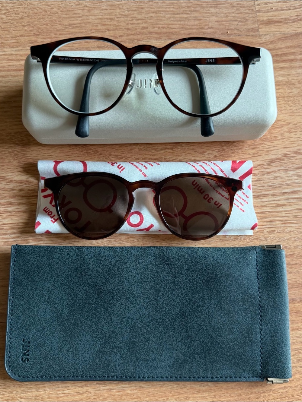 Jins Flip Switch Eyeglass Sunglass